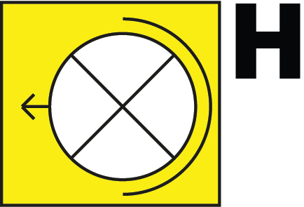 Maxi Spike Spot symbol